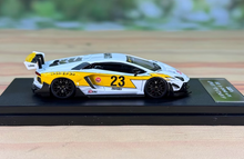 Load image into Gallery viewer, Star 1:64 Aventador #23 LBWK LP700-4 Racing Sports Model Diecast Metal Car New