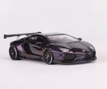 Load image into Gallery viewer, King 1:64 Purple Carbon Aventador LP700 LBWK Sport Model Diecast Metal Car New