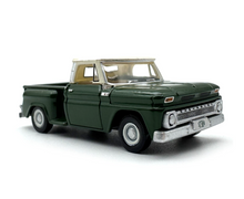 Load image into Gallery viewer, 1:87 1965 Dark Green Classic Pickup Truck Sports Model Diecast Metal Car New Collection