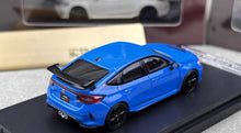 Load image into Gallery viewer, Motorhelix 1:64 Blue JDM Civic Type R FL5 Sports Model Diecast Metal Car New