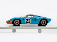 Load image into Gallery viewer, MY64 1:64 Blue Gulf #22 GT40 MK1 Racing Sports Model Diecast Resin Car New Collection