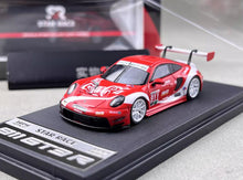 Load image into Gallery viewer, SR 1:64 Red 911 GT3 R Racing Sports Model Diecast Metal Car New Collection