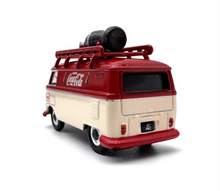 Load image into Gallery viewer, 1:76 Red VW T1 Delivery Van Sports Model Diecast Metal Car New Collection