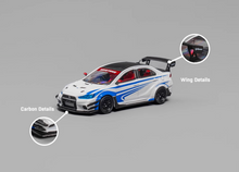 Load image into Gallery viewer, CM 1:64 JDM White Lancer EVOLUTION EVO 10 X Sports Model Diecast Metal Car New Collection