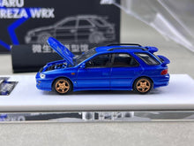 Load image into Gallery viewer, ATS 1:64 Blue IMPREZA WRX STI GC Wagon Sport Open Model Diecast Metal Car New Collection
