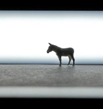 Load image into Gallery viewer, 1:64 Painted Figure Mini Model Miniature Farm Scenes Sand Resin Toy Donkey