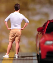 Load image into Gallery viewer, 1:64 Painted Figure Model Miniature Resin Diorama Sand Standing Position Man New Collection