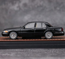 Load image into Gallery viewer, GOC 1:64 HEC Black Crown Victoria LX CV Sedan Model Diecast Metal Car New Collection