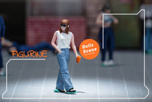 Load image into Gallery viewer, 1:64 Painted Figure Mini Model Miniature Car Scenes Resin Sand Diorama Cool Girl