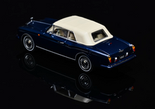 Load image into Gallery viewer, GFCC 1:64 Blue 1993 Corniche IV Drophead Luxury Top Model Diecast Metal Car