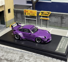Load image into Gallery viewer, SW 1:64 Purple 993 Rotana RWB Widebody Classic Sports Model Diecast Metal Car