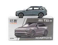 Load image into Gallery viewer, XCARTOYS 1:64 Gray Xpeng G9 EV Electric Vehicle SUV Model Diecast Metal Car