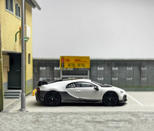 Load image into Gallery viewer, MINIGT 1:64 White Chiron Super Racing Sports Model Diecast Metal Car #569