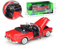 Load image into Gallery viewer, WELLY 1:24 1953 Skylark Convertible Sports Model Diecast Metal Car Display