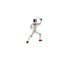 Load image into Gallery viewer, 1:64 Painted Figure Mini Model Miniature Resin Diorama Fencing Athlete Fencer