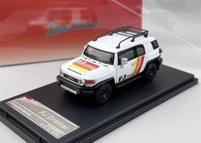 Load image into Gallery viewer, SH 1:64 White FJ Cruiser Off Road SUV Sports Model Diecast Metal Car New Collection