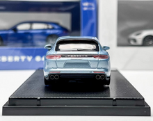 Load image into Gallery viewer, Liberty 1:64 Ice Blue Panamera Turbo S Figure Sport Model Diecast Metal Car