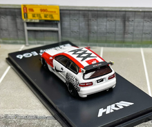 Load image into Gallery viewer, HKM 1:64 JDM Civic EG6 Hatchback Sports Model Diecast Metal Car