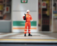 Load image into Gallery viewer, 1:64 Painted Figure Model Miniature Resin Diorama Sand Fire Rescue Firefighters Collection