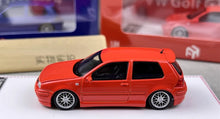 Load image into Gallery viewer, FH 1:64 Orange VW Golf GTI MK4 2 Doors Coupe Sport Model Diecast Metal Car New