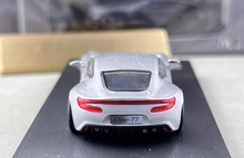 Load image into Gallery viewer, MJ 1:64 Silver One-77 V12 Coupe Super Racing Sport Model Diecast Metal Car New Collection