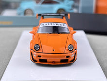 Load image into Gallery viewer, FS 1:64 Fast Speed Orange RWB 964 Racing Sports Model Diecast Metal Car New Collection