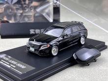 Load image into Gallery viewer, DCM 1:64 Black VIP C63S AMG S205 Wagon Touring Model Diecast Metal Car New Collection