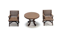 Load image into Gallery viewer, 1:64 Painted Figure Mini Model Miniature Resin Diorama Toy Sofa Table Chair Set