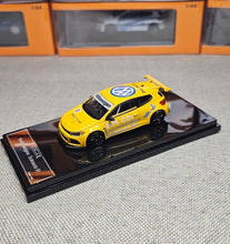 Load image into Gallery viewer, GCD 1:64 Yellow VW Scirocco R Coupe Racing Sports Diecast Model Metal Car New Collection