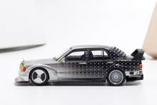 Load image into Gallery viewer, DCM 1:64 Silver 190E W201 EVO Sedan Racing Sports Model Diecast Metal Car New Collection