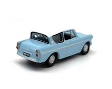 Load image into Gallery viewer, 1:76 Light Blue Ford Anglia Classic Model Diecast Metal Car BN