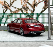 Load image into Gallery viewer, Master 1:64 Red S450 W222 Sedan Sports Model Diecast Metal Car New Collection