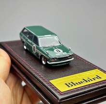 Load image into Gallery viewer, IG 1:64 Green Datsun Wagon Bluebird 510 Sports Model Diecast Resin Car New