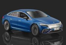 Load image into Gallery viewer, Maisto 1:27 Blue 2022 EQS EV Sedan Sports Model Toy Diecast Metal Car BN