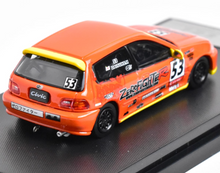 Load image into Gallery viewer, SW 1:64 Orange JDM Civic SIR Eg6 Hatchback Sports Model Diecast Metal Car New Collection