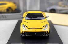 Load image into Gallery viewer, LT 1:64 Yellow 812 Novitec N-Largo Racing Sports Model Diecast Metal Car New Collection