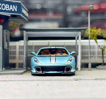 Load image into Gallery viewer, TOC 1:64 Ice Blue 812C Coupe Racing Sports Model Diecast Metal Car New Collection