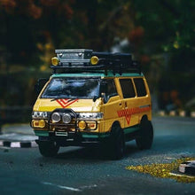 Load image into Gallery viewer, Autobots 1:64 Yellow Delica Camper Off Road Van Model Diecast Metal Car New