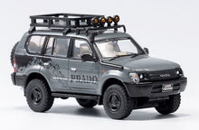 Load image into Gallery viewer, GCD 1:64 Gray Land Cruiser LC90 Prado Off Road SUV Model Diecast Metal Car