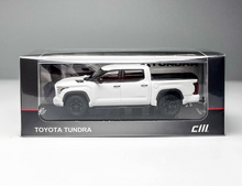Load image into Gallery viewer, CM 1:64 White Tundra TRD Pro Pickup Truck Sports Model Diecast Metal Car New Collection