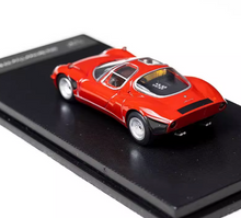 Load image into Gallery viewer, TPC 1:64 Red Tipo33 Stradale Sports Model Diecast Metal Car New Collection