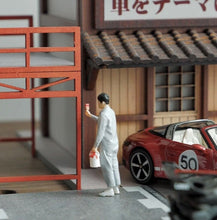 Load image into Gallery viewer, 1:64 Painted Figure Mini Model Miniature Car Scenes Resin Painter Worker Man