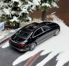 Load image into Gallery viewer, MINIGT 1:64 Black Maybach S680 Luxury Sedan Sports Model Diecast Metal Car New Collection