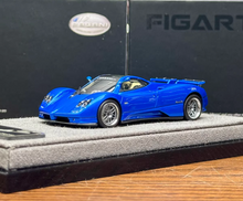 Load image into Gallery viewer, FIGART 1:64 Blue Zonda C12s Sports Model Diecast Resin Car New Collection