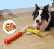 Load image into Gallery viewer, Dog Pet Toys Chew Rubber Long Bone Pet Play Fetch Dental Cleansing Durable Safe
