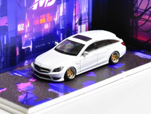 Load image into Gallery viewer, MJ 1:64 HEC White CLS 63 VIP Wagon Sports Model Diecast Metal Car New Collection