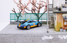 Load image into Gallery viewer, SOLO 1:64 Blue 2021 911 GT3 RS 992 Gulf Sports Model Diecast Resin Car New
