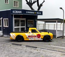 Load image into Gallery viewer, Inno 1:64 Yellow Sunny HAKOTORA Pickup Truck Sport Model Diecast Metal CarNew