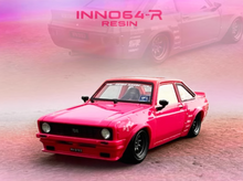 Load image into Gallery viewer, Inno 1:64 Pink Escort MK2 Pandem Coupe Sports Model Diecast Resin Car New