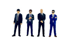 Load image into Gallery viewer, 1:64 Painted Figure Mini Model Miniature Resin Diorama Man Bodyguard Security